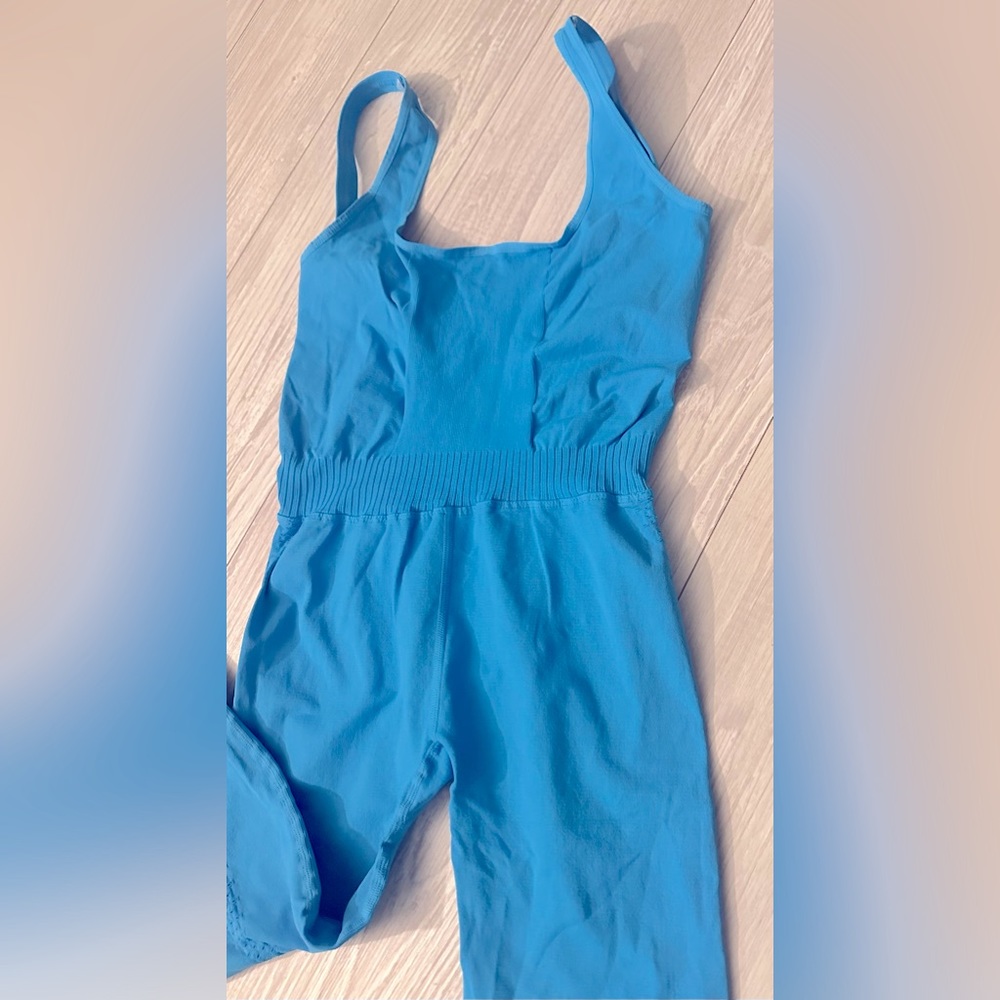 SOLD! Free People Good Karma Onesie | BLUE RIVER - Picture 6 of 8